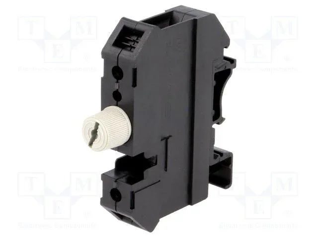 Portafusible 5×20 Para Carril DIN 10Amp 800Vac