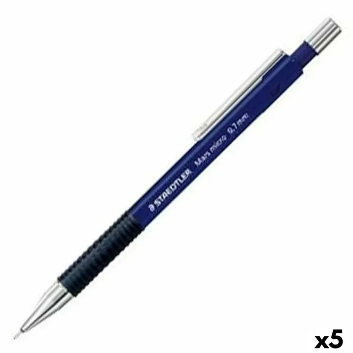 Portaminas staedtler mars micro azul 0,7 mm (5 unidades)