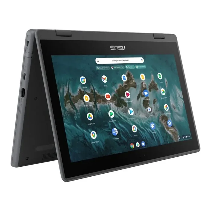 Portatil asus chromebook cr1100fka – bp0361 cel n4500 11.6pulgadas tactil 4gb – emmc64gb – wifi – bt – chrome