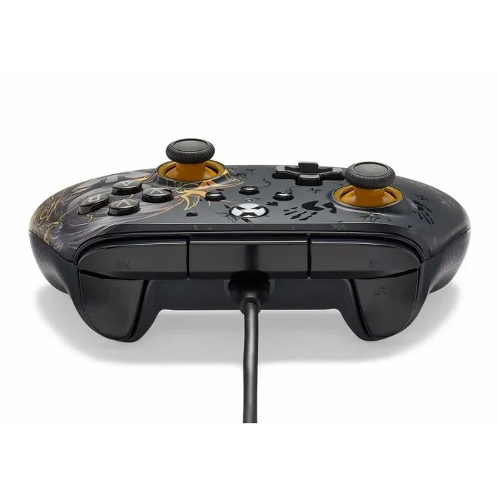 Power A Mando alámbrico Advantage para Xbox Series X|S – Midas, mando, mando para videojuegos con cable, mando para juegos, funciona con Xbox Series X|S