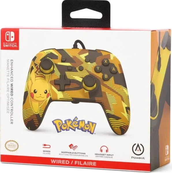 PowerA NSGP0094-01 mando y volante Multicolor USB Gamepad Analógico Nintendo Switch