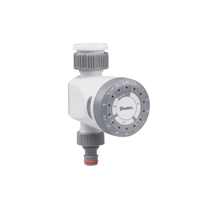 Preis-Zone 1526 – Reloj electrónico para el riego superficies verdes, conexión al grifo con reducción de 3/4″ y 1″