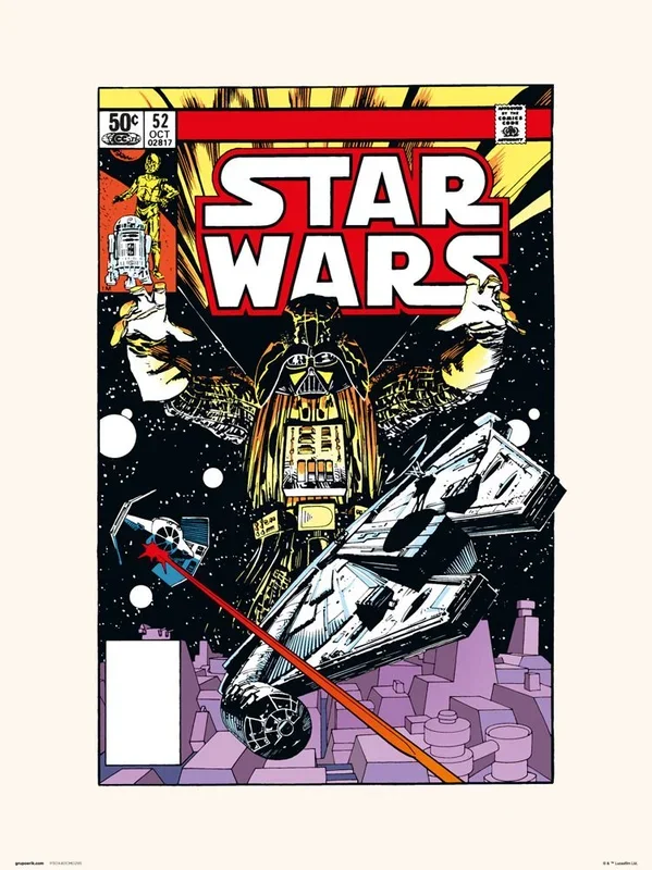 Print 30×40 cm star wars 52 to take the tarkin