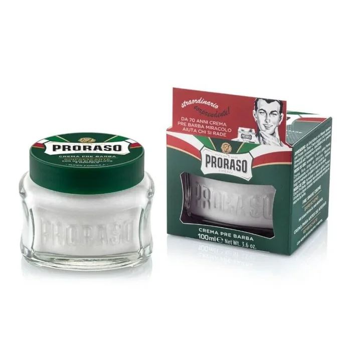 Proraso Pre-Shave Cream Refreshing Crema para el afeitado Hombres 100 ml