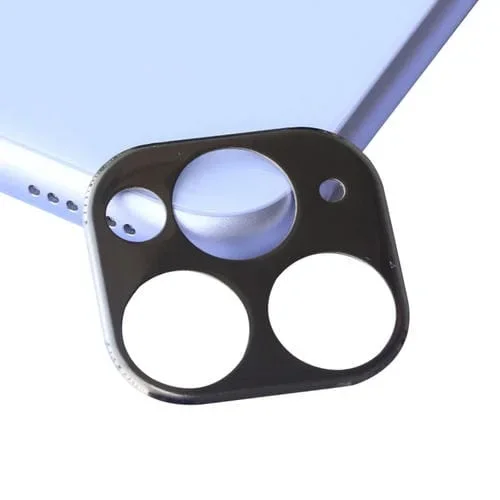 Protector de Lente de Cámara Aleación de Aluminio iPhone 11 Pro / 11 Pro Max (Negro)