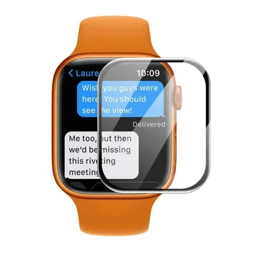 Protector de Pantalla 3D Enkay Hat-Prince para Apple Watch 7 45mm (Negro)
