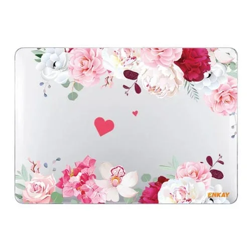 Protector de Pantalla Enkay Flower Series para MacBook Pro 14.2 A2442 (2021) (Peonía)