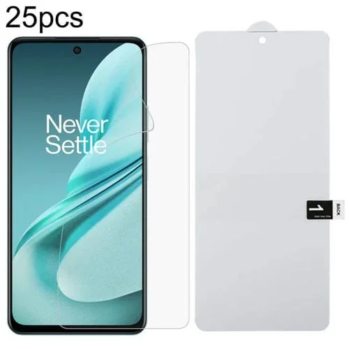 Protector de Pantalla Hidrogel para OnePlus Nord N30 Se 25 Piezas a Prueba de Explosiones