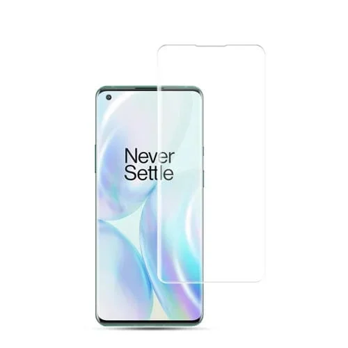 Protector de Pantalla Mocolo 9H 3D para OnePlus 8 Pro Pantalla Completa (Negro)