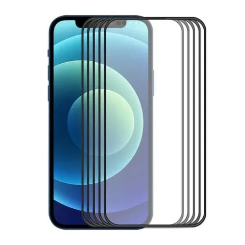 Protector de pantalla vidrio templado Enkay Hat-Prince para iPhone 13 Pro Max anti-caída full glue (5 piezas)