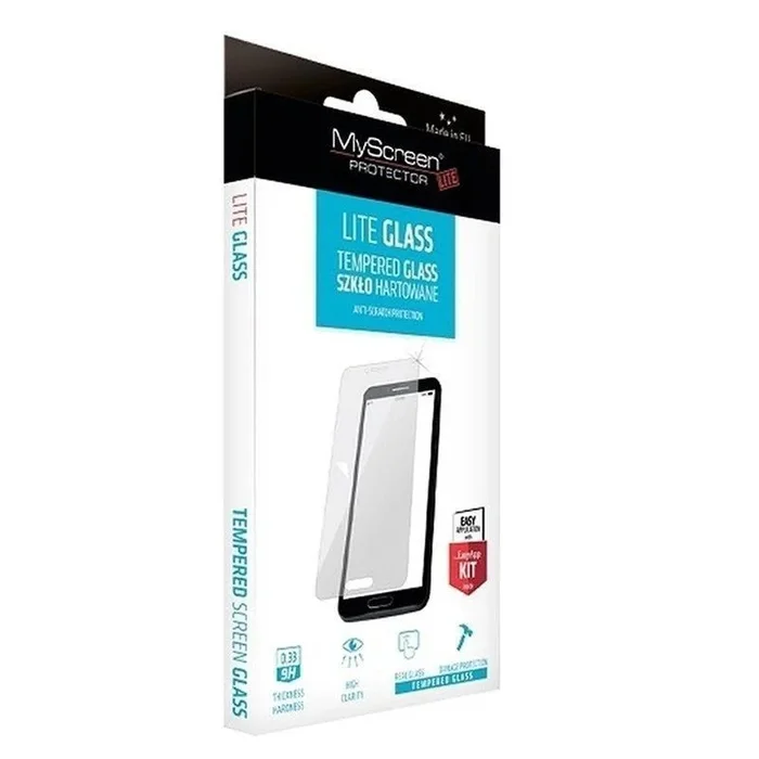 Protector glass ea kit myscreen lite lt2968 – cristal templado 0.33mm – oleofobo – dureza 9h – para iphone 7 / 8