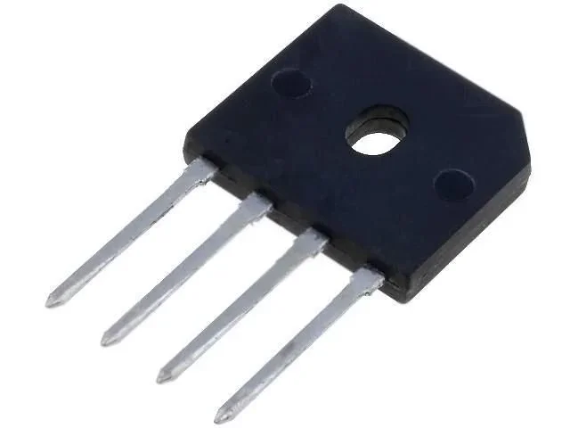 Puente Rectificador 400V 12Amp 270A 4pin Plano