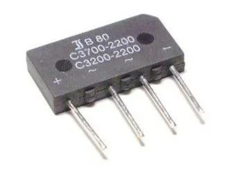 Puente Rectificador 80V 3,7A Hilos 32x15mm