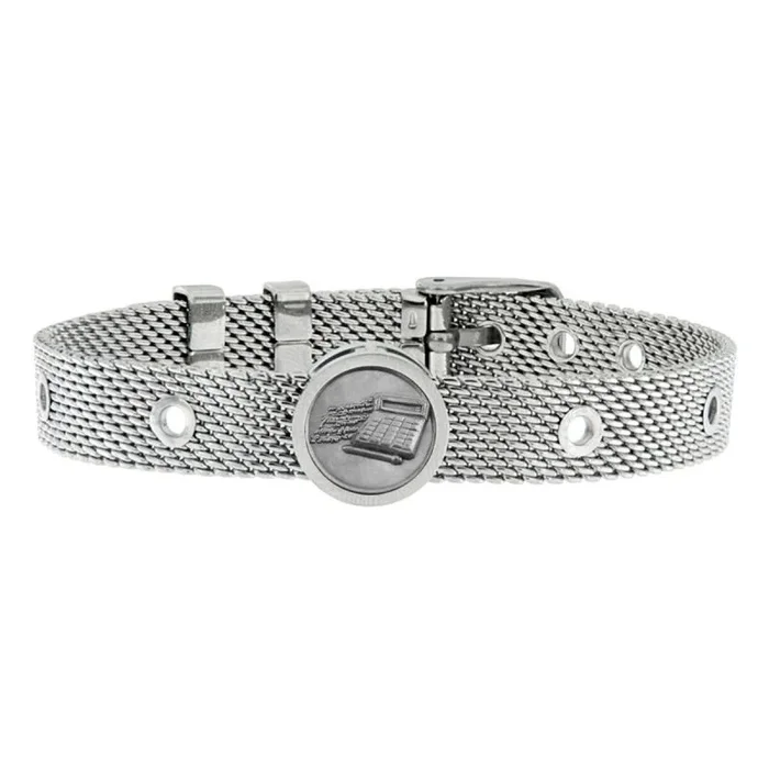 Pulsera Hombre Talent Jewels TJA-2-02-03-1-215 Plateado – Marca: Talent Jewels – EAN: 8050506113041