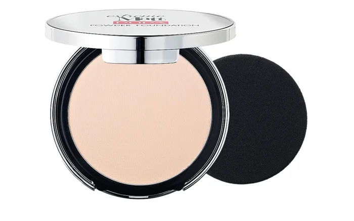 Pupa Extreme Matt Compact Foundation 003 Roses, base compacta oil-free, acabado opaco natural, SPF 20, 11 g, cobertura duradera y suave