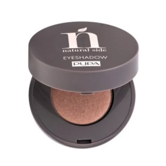 Pupa Milano Sombra de ojos compacta lateral natural – 006 rosa dorada para mujeres sombra de ojos de 0.3 oz