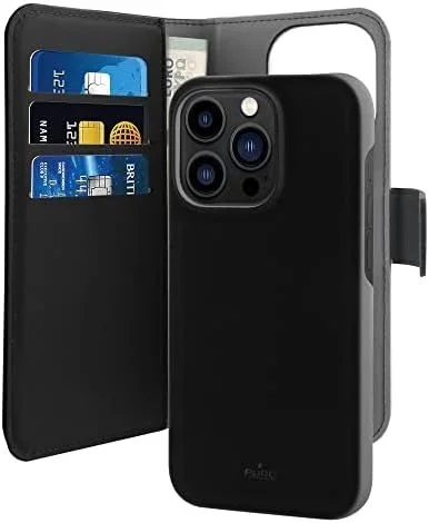 PURO PUROFOLIOMAGIP14PMBK funda para teléfono móvil Negro