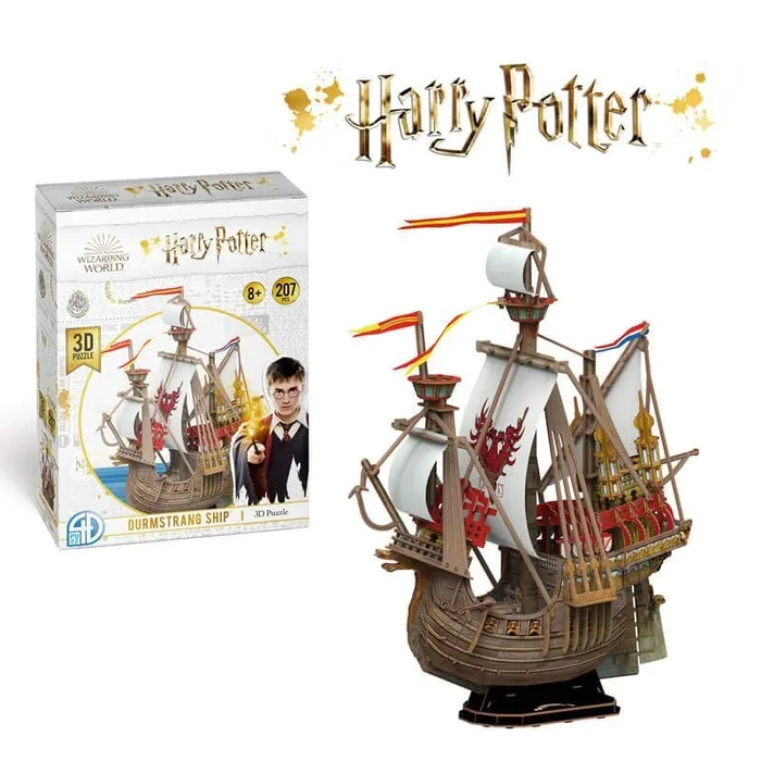 Puzzle 3d harry potter barco de durmstrang