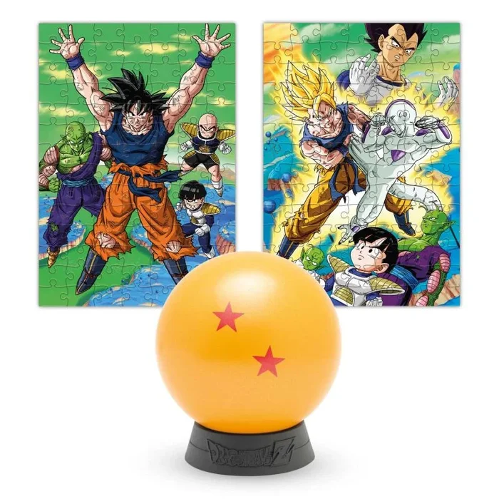 Puzzle Dragon Ball Z Bolas de Dragon Coleccionable (2/7) – 2 Rompecabezas Goku en 1: 98 Piezas (18x26cm) | Figuras Dragon Ball – Dragon Ball Regalos : Dragon Ball Manga – Radar Bolas de Dragon