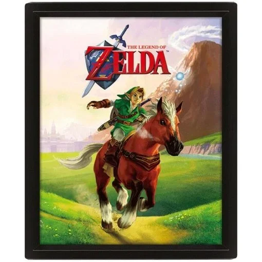 Pyramid cuadro zelda 3D – lenticular gallop
