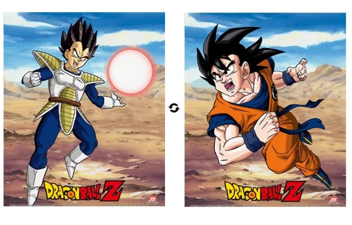Pyramid International DRAGON BALL Z – POSTER 3D RIVALRY OF POWER