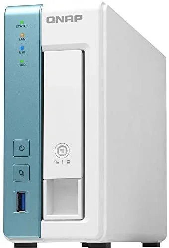 QNAP TS-131K NAS Torre Ethernet Turquesa, Blanco AL214