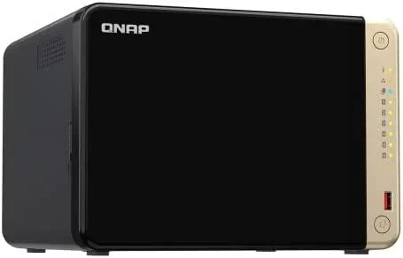 QNAP TS-664-4G servidor de almacenamiento NAS Torre Ethernet Negro