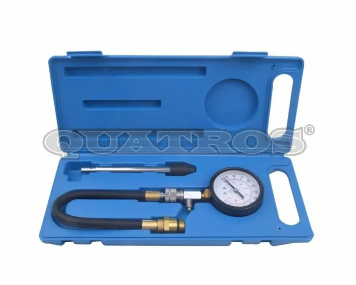 QUATROS QS30191 – Medidor de compresión para motores de gasolina (4 piezas)