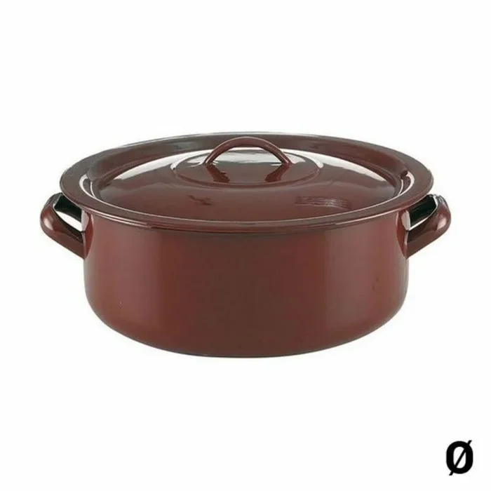Quid Clasico Esmalte Cacerola Acero Esmaltado 40cm – 20l