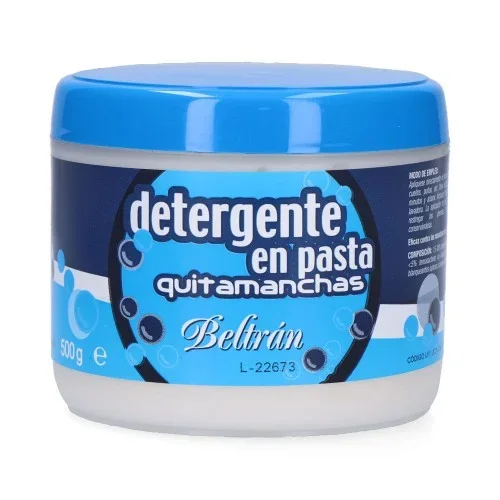 Quita manchas beltran jabón pasta blanco 500 g