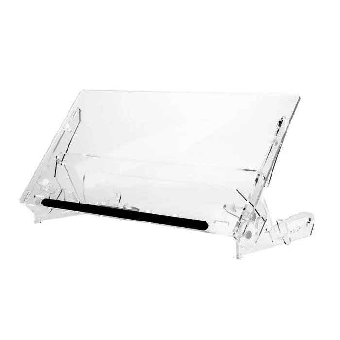 R-Go Tools Go Flex Soporte de Documentos, Grande, ajustable, transparente