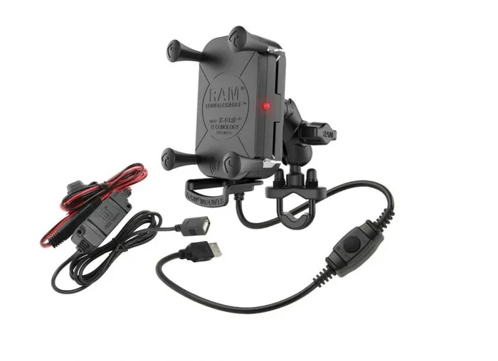 RAM Mounts RAM-B-149Z-A-UN12W-V7M soporte Soporte activo para teléfono móvil Teléfono móvil/smartphone Negro