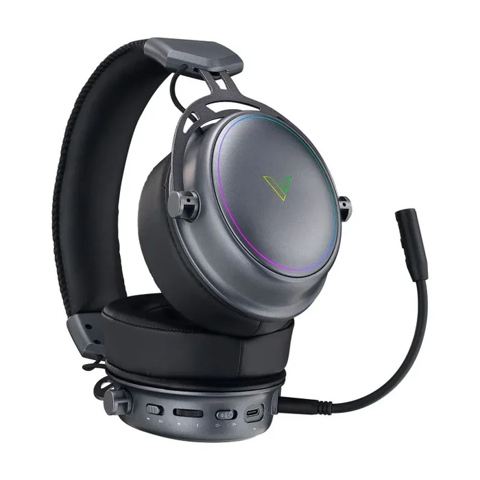 Rapoo VH800 Auriculares True Wireless Stereo (TWS) Diadema Juego USB Tipo C Bluetooth Negro, Gris