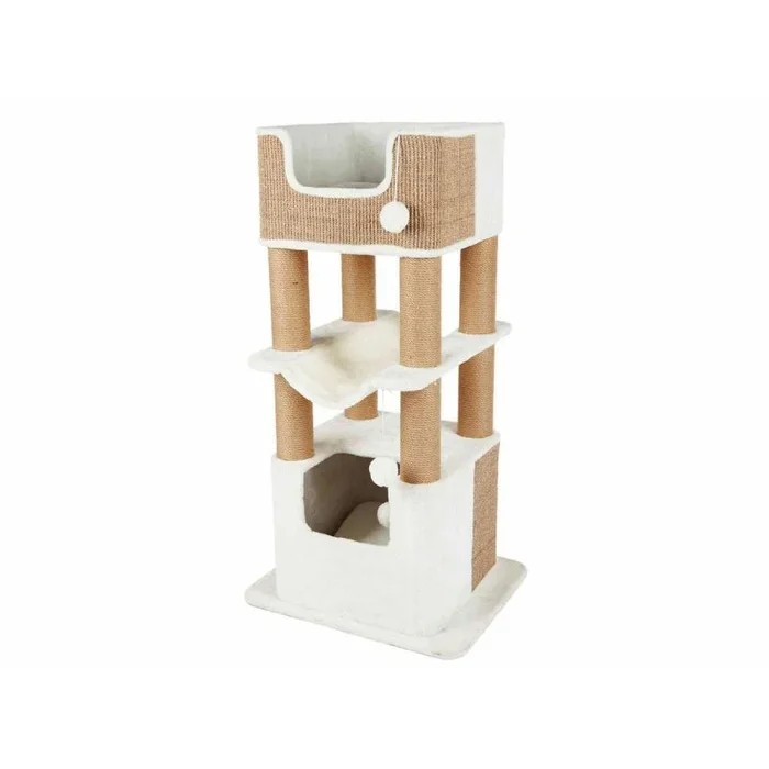 Rascador para Gatos Trixie Lucano Sisal Blanco Árbol (110 cm)