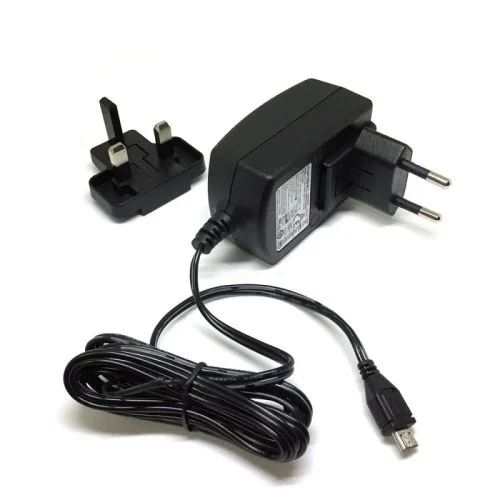 Raspberry Pi Spain T6090DV Official 2. 5 A 5. 1 V Power Supply for Model B/UK & EU Plug