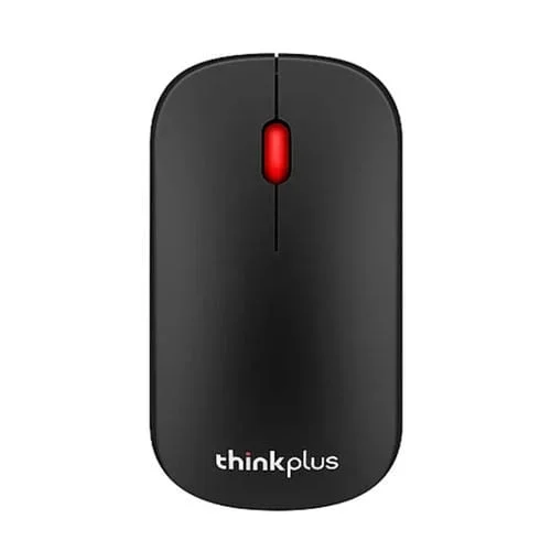 Ratón Inalámbrico Bluetooth Lenovo Thinkplus Estilo Empresarial Portátil (Negro)