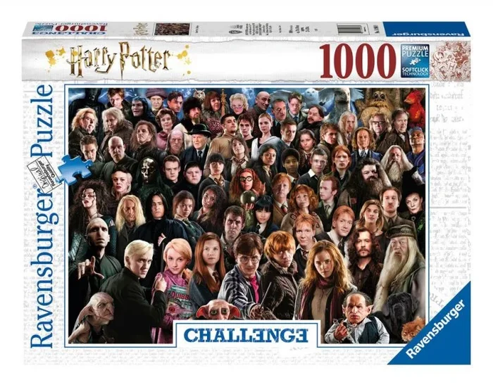 Ravensburger 12000457 – Harry Potter – puzzle 1000 piezas – puzzle adultos y niños a patir de 14 años, puzzle Harry Potter, regalo Harry Potter