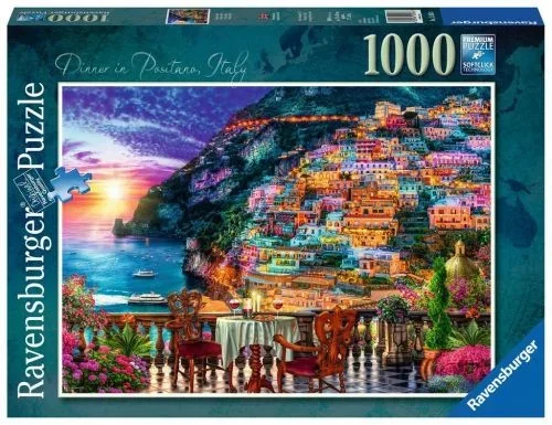 Ravensburger – Puzzle (1000 Piezas), diseño de cenas en Positano