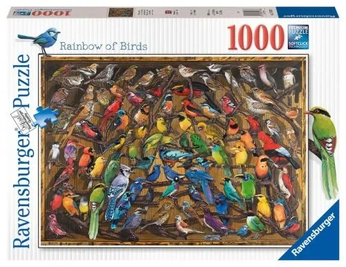 Ravensburger – puzzle 1000 rainbow of birds