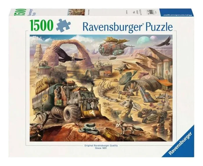 Ravensburger Erwachsenenpuzzle 1500 Teile – Wilkommen in Ödland