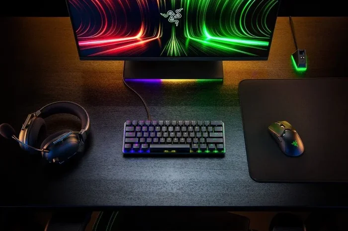 Razer Huntsman Mini teclado USB Nórdico Negro