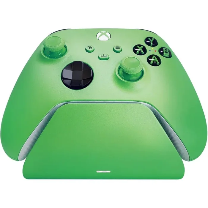 Razer Universal Quick Charging Stand (Velocity Green) – Soporte de Carga Rápida para Mandos de Xbox (Carga Rápida, Compatibilidad Universal para Mandos Nuevos y Antiguos) Velocity Green
