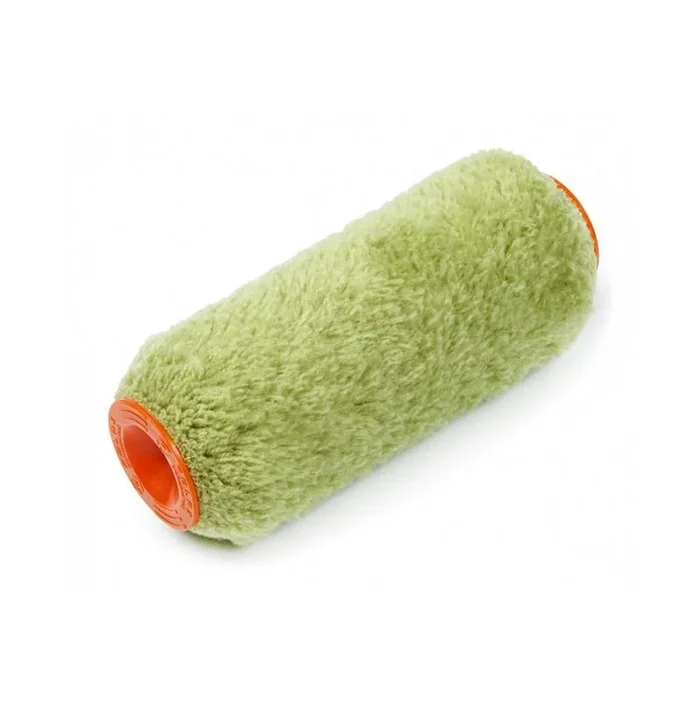 Recambio de rodillo para pintura Syntex 6x30x100 mm, ideal para retoques y superficies pequeñas, hilo resistente, alta absorción, acabado uniforme, reutilizable y fácil de limpiar