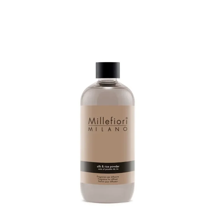 Recarga para ambientación espacial, 500 ml, polvo de seda y arroz