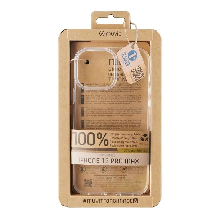 RECYCLETEK SOUPLE TRANSPARENTE IPHONE 13 PRO MAX