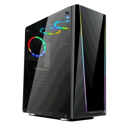 REDRAGON GC-702 TAILGATE, Gabinete con vidrio templado, iluminación RGB