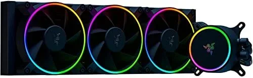 Refrigeracion liquida caja razer hanbo chroma rgb aio 360mm (argb pump cap) (rc21-01770200-r3m1)