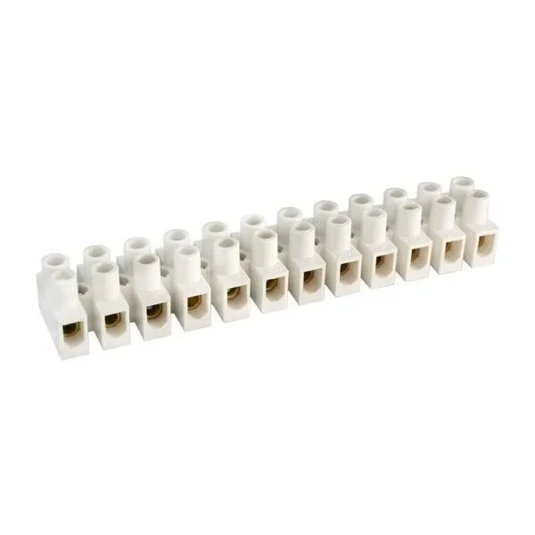 Regleta Conexion 12 Contactos 30Amp 16mm P.E.NATURAL