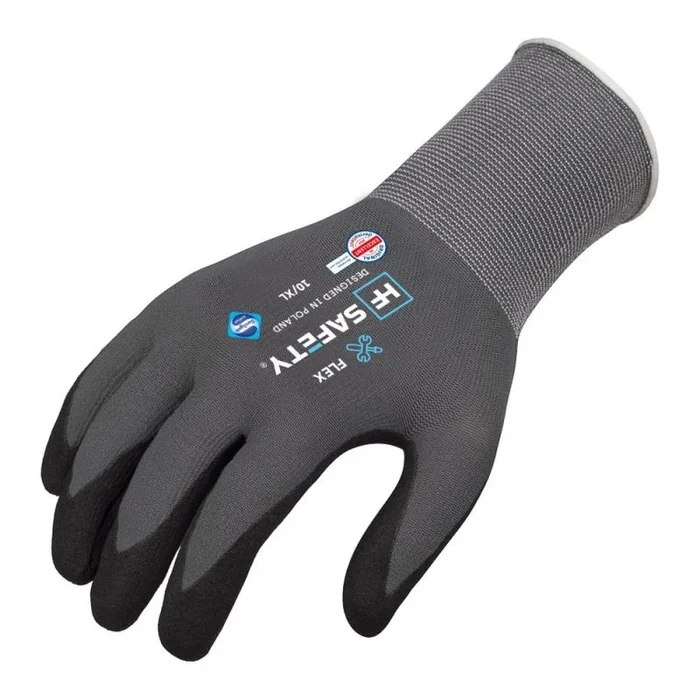 Rękawice ochronne extralink hf safety flex rozmiar 10/xl (1 para)