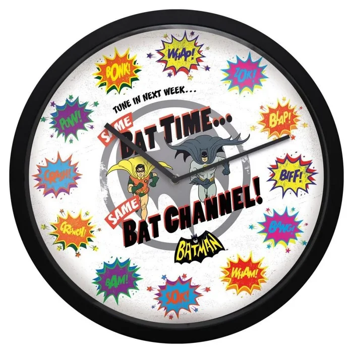 Reloj de pared dc comics batman & robin